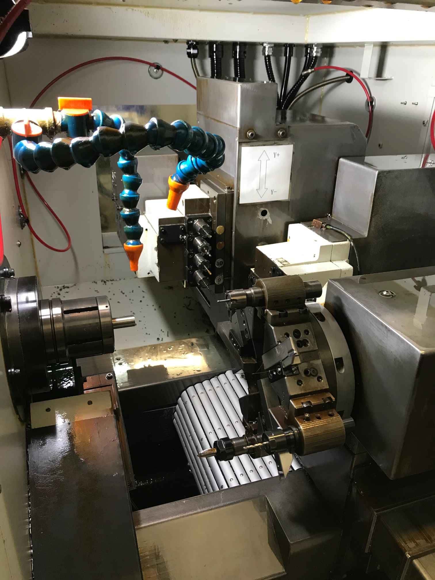 Swistek GT328DDY Hybrid Gang Tool Lathe