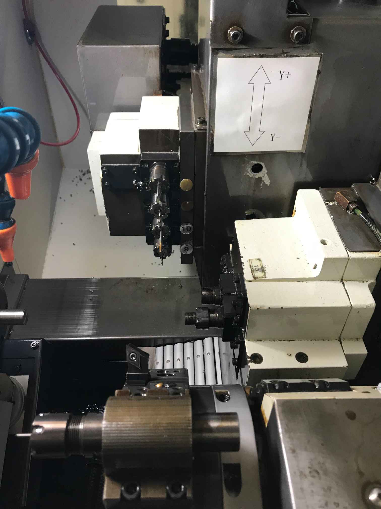 Swistek GT328DDY Hybrid Gang Tool Lathe