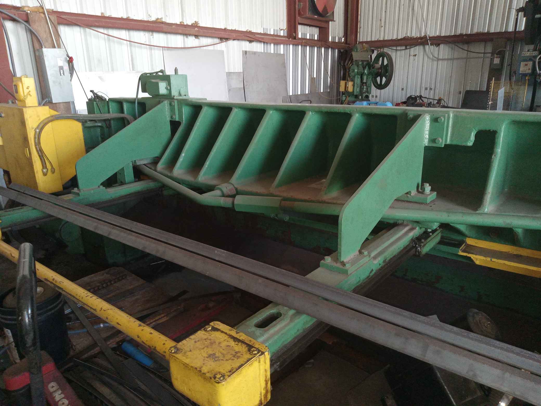 Wysong 10' x 1/4" Model 1025 Mechanical Power Squaring Shear
