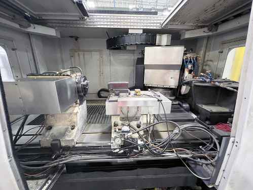 Usach 200 OD-L Dual Wheel CNC Grinder, 2014 - 42" Swing, 80" Centers, Probing, Fanuc, Fabric Filter, Chiller - Image 3