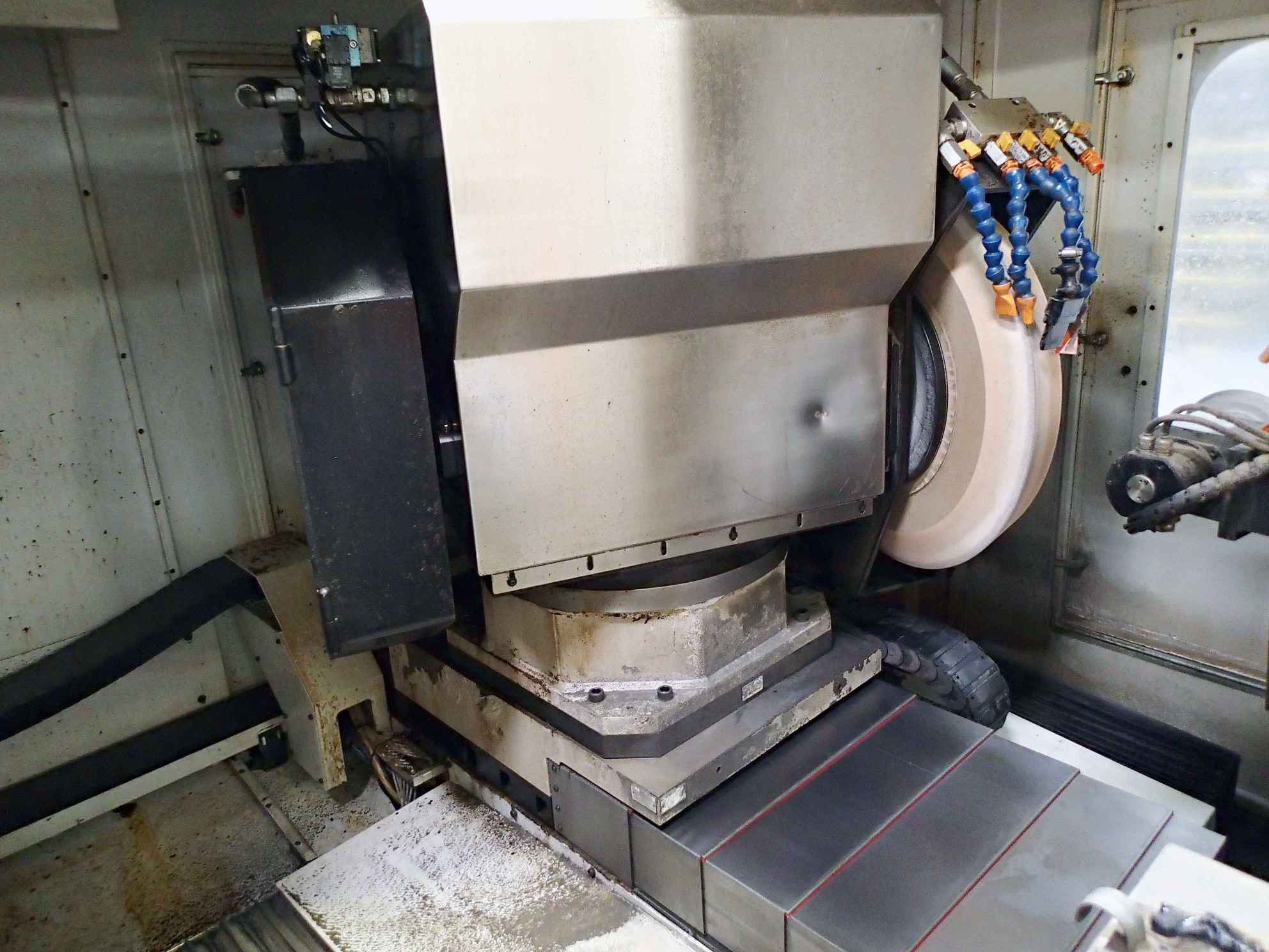 Usach 200 OD-L Dual Wheel CNC Grinder, 2014 - 42" Swing, 80" Centers, Probing, Fanuc, Fabric Filter, Chiller - Image 4