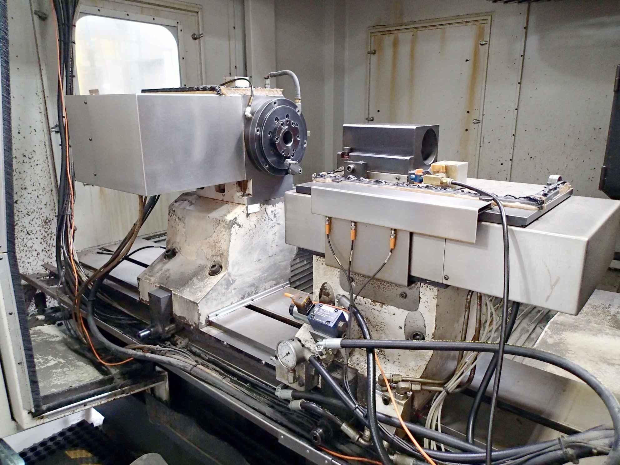 Usach 200 OD-L Dual Wheel CNC Grinder, 2014 - 42" Swing, 80" Centers, Probing, Fanuc, Fabric Filter, Chiller - Image 5