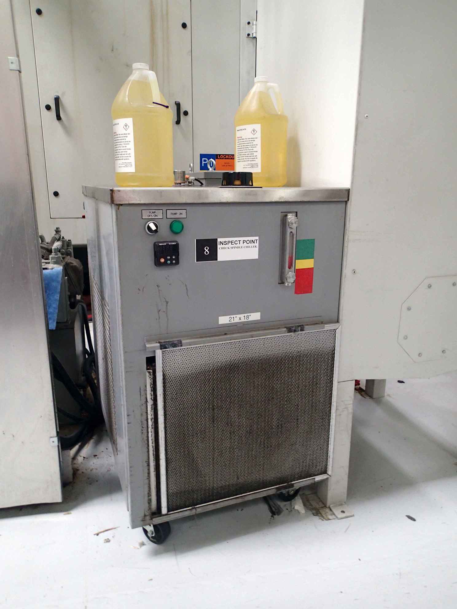Usach 200 OD-L Dual Wheel CNC Grinder, 2014 - 42" Swing, 80" Centers, Probing, Fanuc, Fabric Filter, Chiller - Image 13