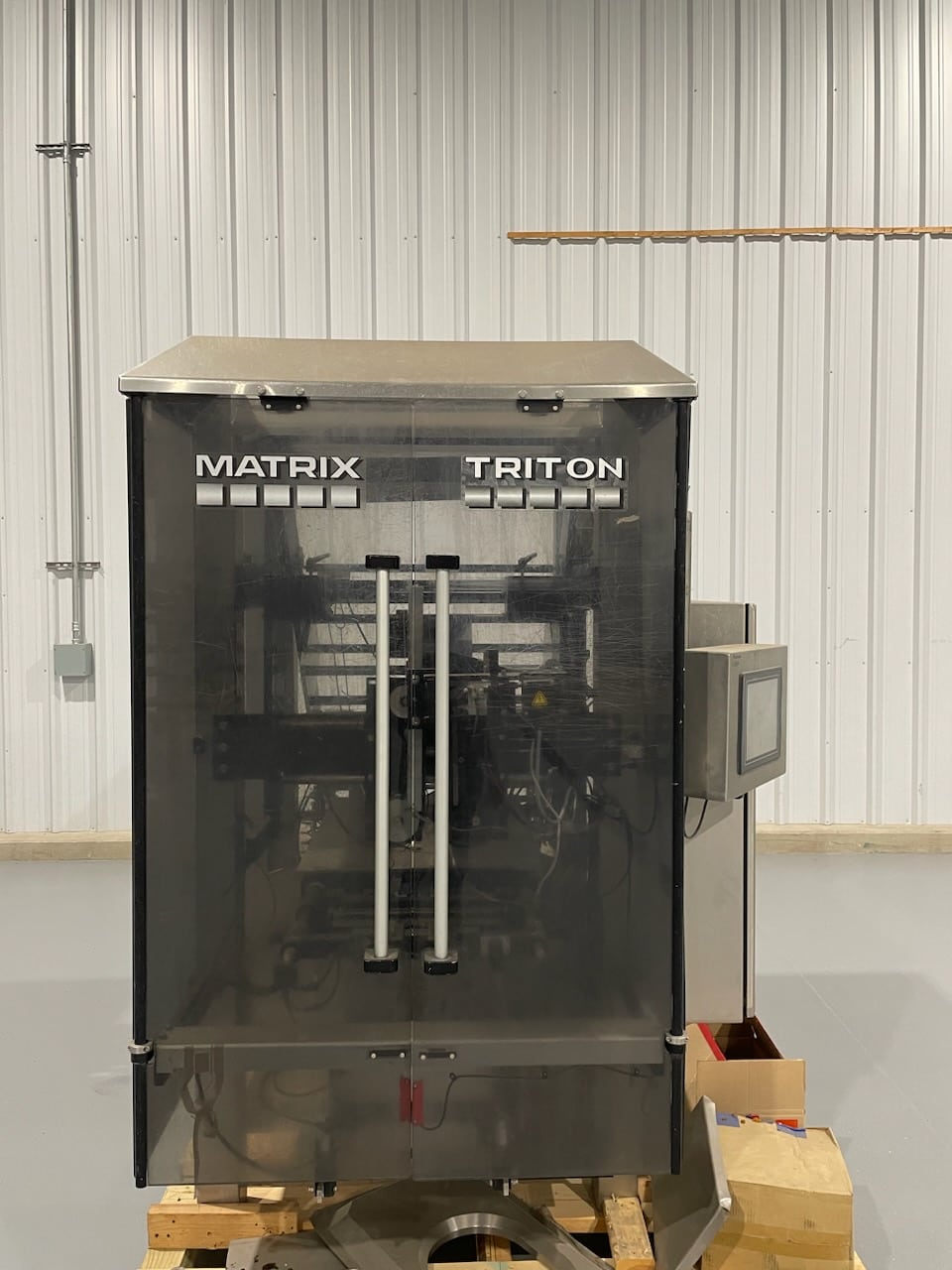 Matrix Triton 3348 Vertical Form-Fill-Seal Packaging Machine