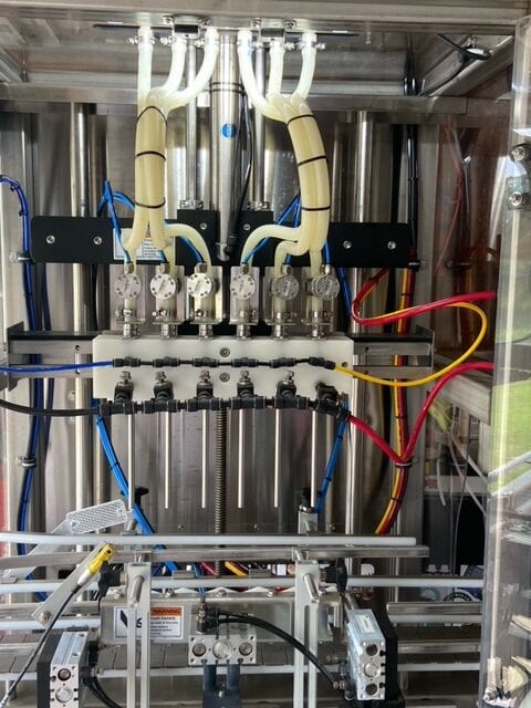 In-Line Packaging Six Head Micro Carbonated Filler, 2022 - Image 4