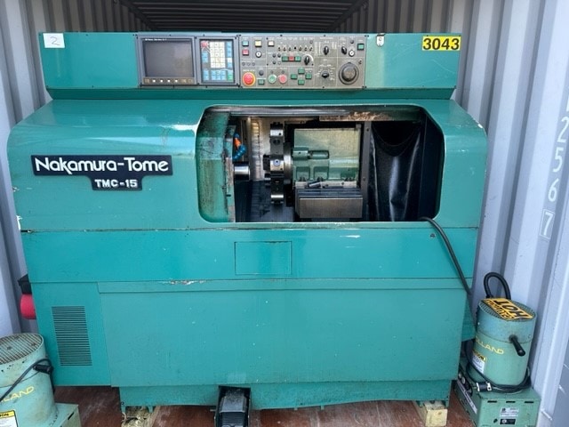 Nakamura-Tome TMC-15 Lathe, 1995 - Fanuc, 2 Units Available - Image 5