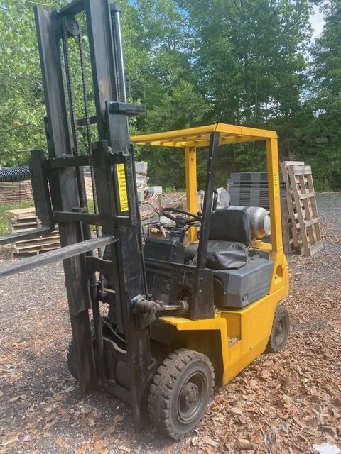 TCM FHG15N7T 3000 lb Propane Forklift, 1991