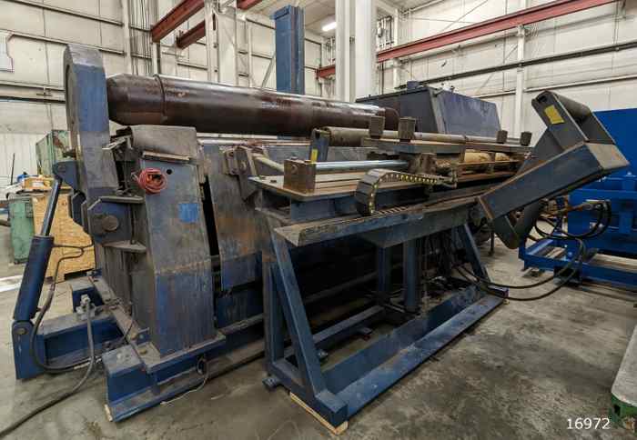 1.42" x 10' Faccin 4HEL-3146 CNC Plate Roller