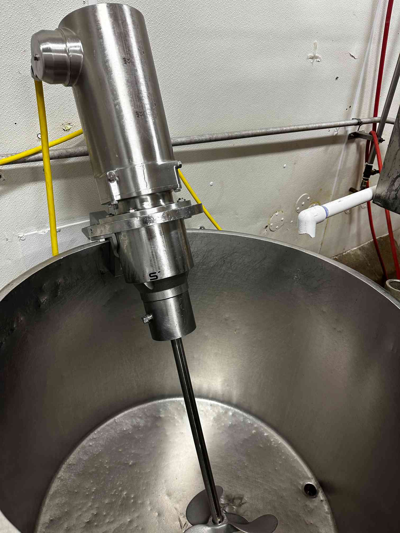 100 Gallon Stainless Steel Mixing Tank