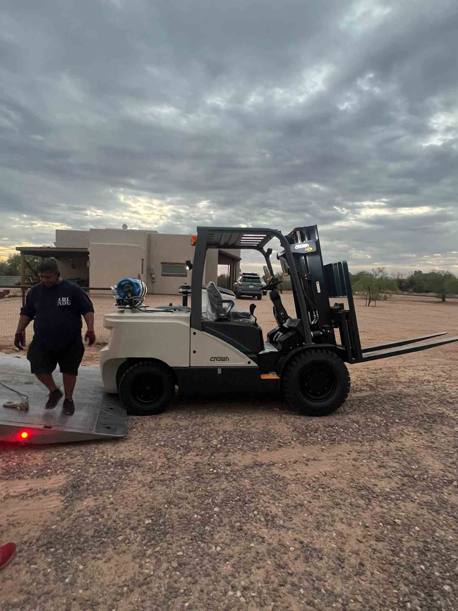 12,000 Lbs Crown CG55C-7 Forklift