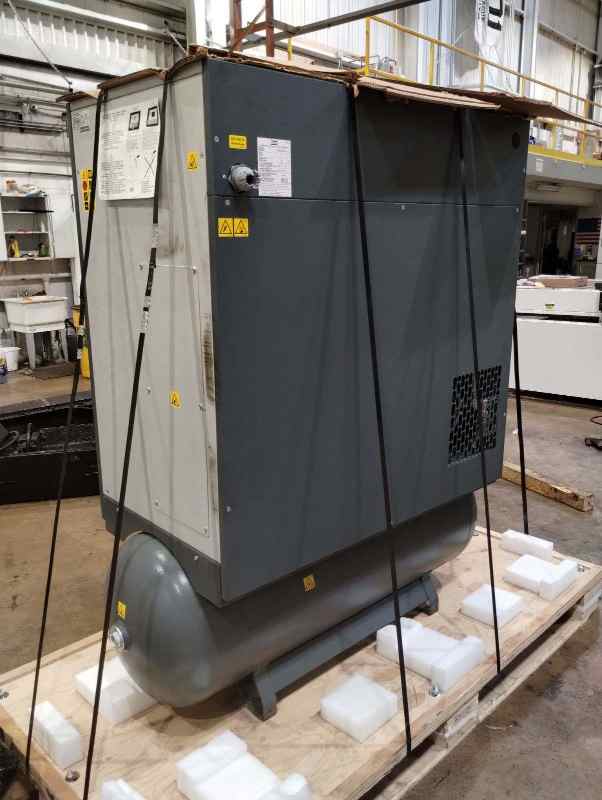 15 HP Atlas Copco GA11FF Rotary Screw Air Compressor
