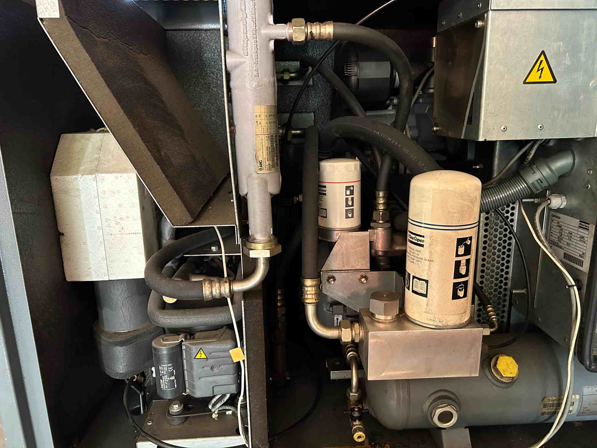 15 HP Atlas Copco GX11 Rotary Screw Air Compressor