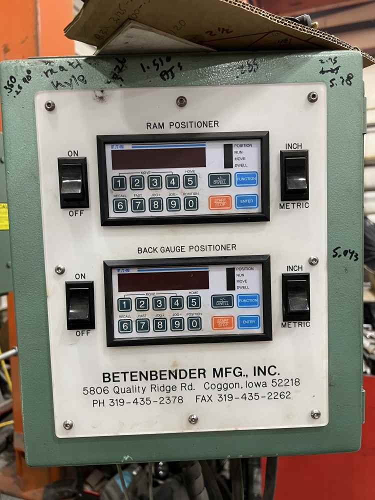 160 Ton X 12’ BETENBENDER HYDRAULIC PRESS BREAK