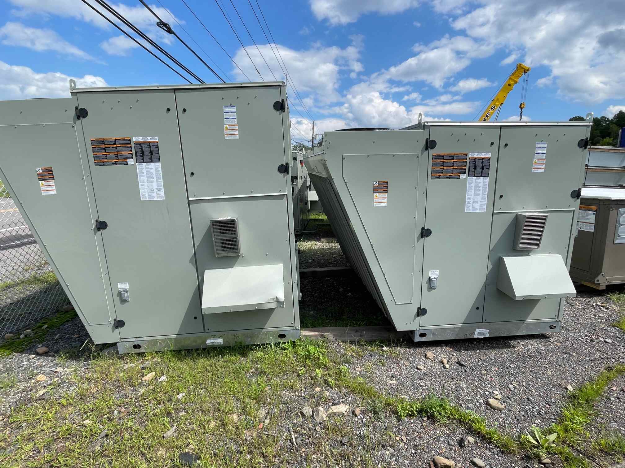 17 Ton Trane Forced Air Furnace with Cooling Unit