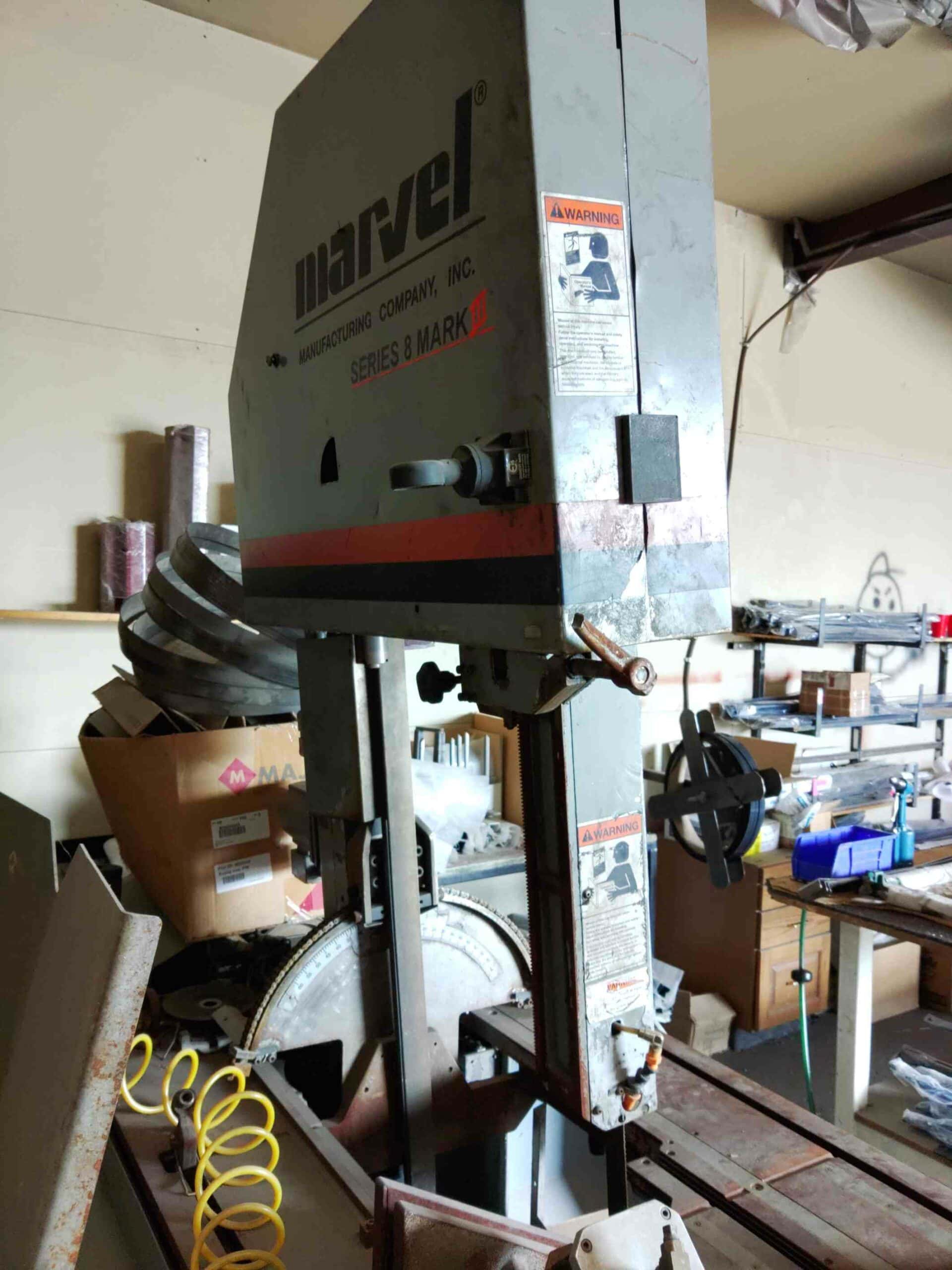 18"x 22" Marvel Series 8-Mark III Vertical Band Saw