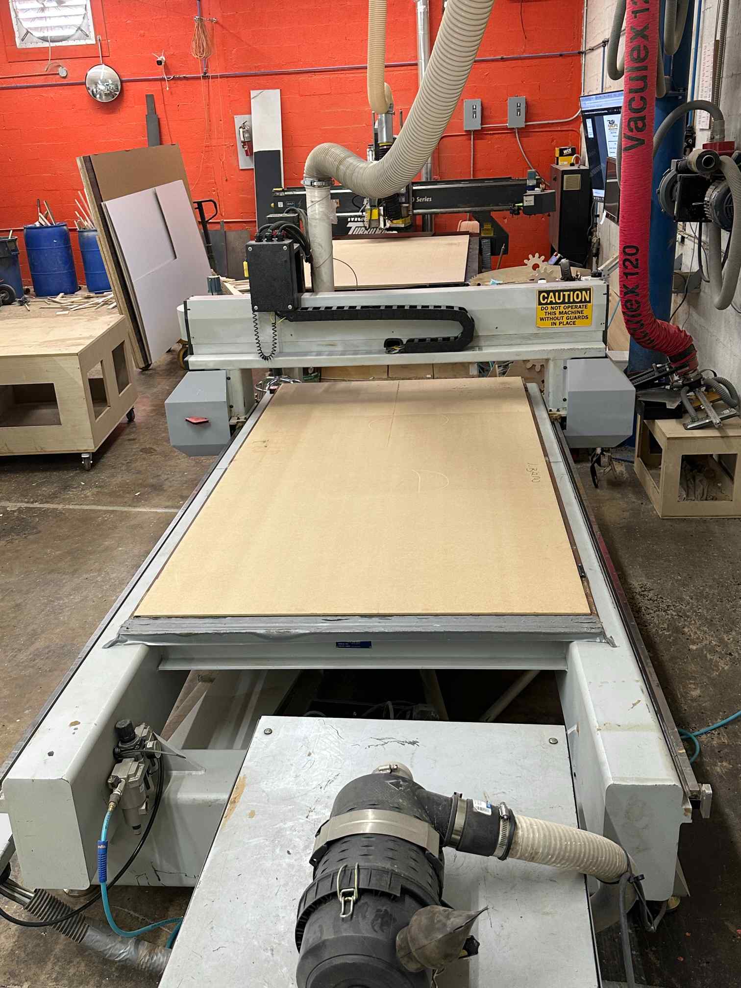 4' x 8' Multicam MG 103 Series CNC Router