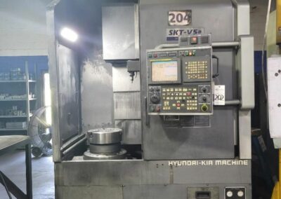 2009 hyundai kia skt-v5rm vtl with live milling