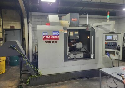 2009 yama-seiki vmb-1020 vmc with haas 4th axis indexer