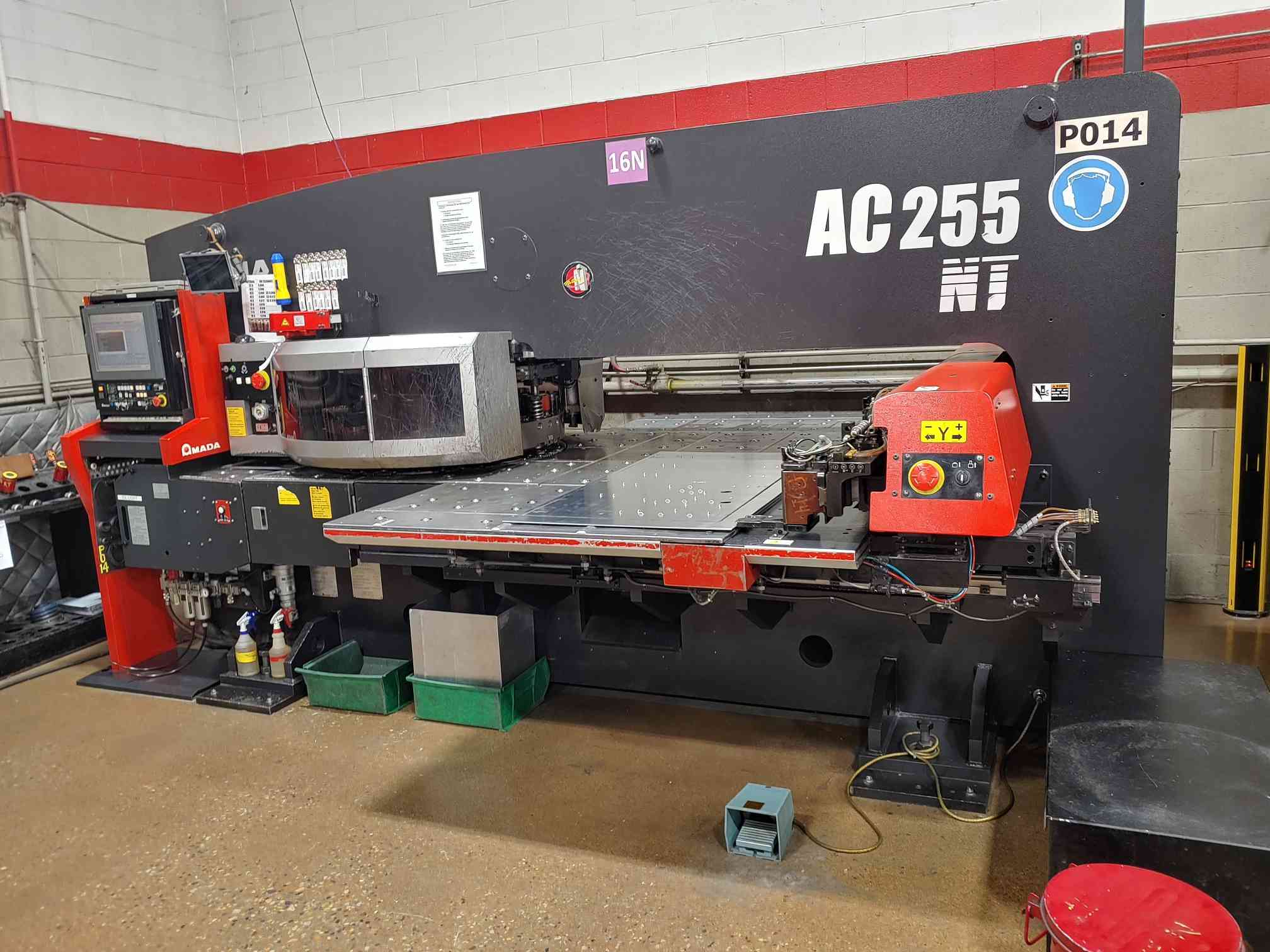 22 Ton Amada AC255NT CNC Turret Punch