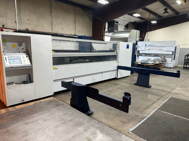 2500 Watt Trumpf TruLaser 1030 Co2 Laser