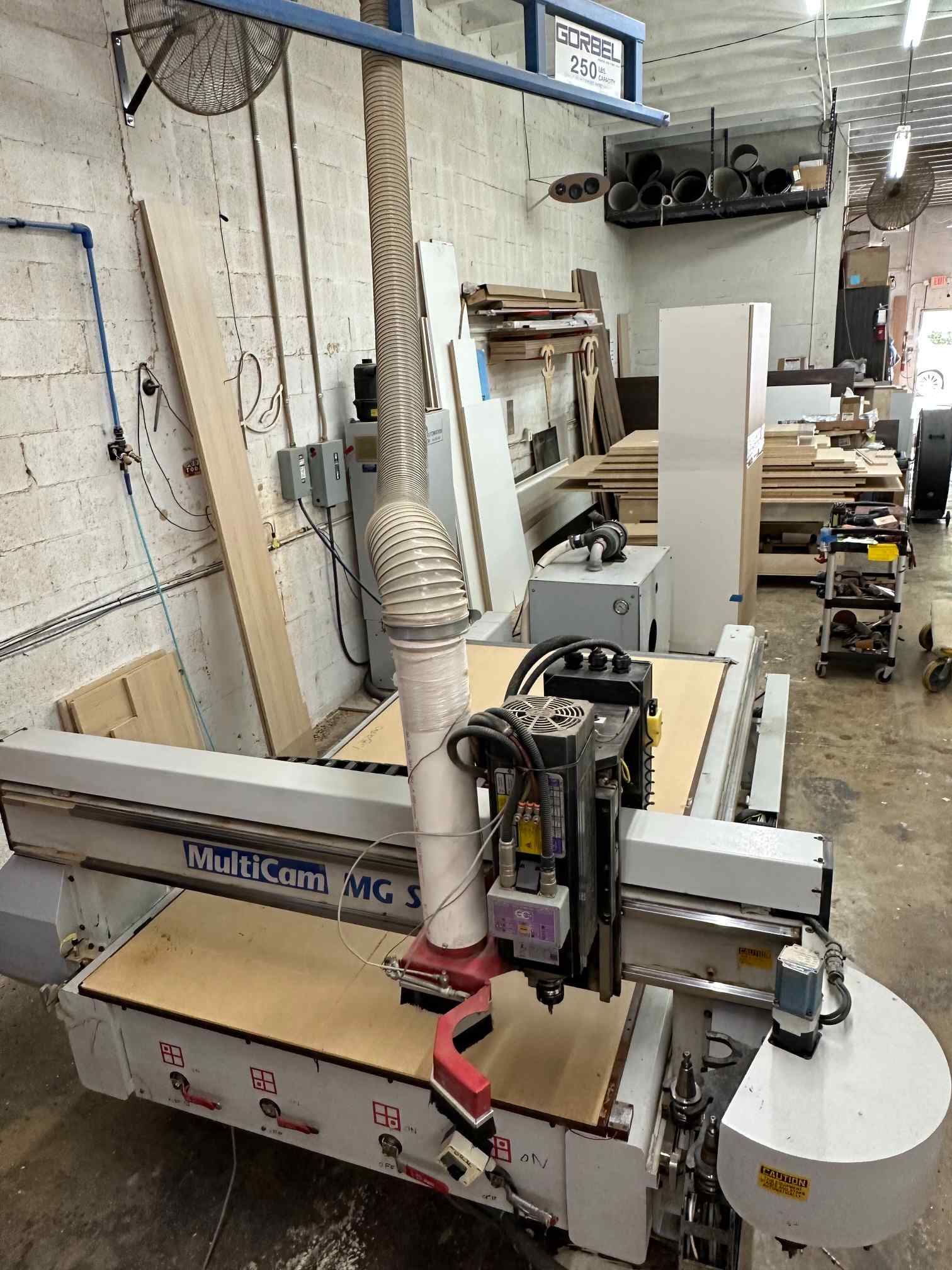 4' x 8' Multicam MG 103 Series CNC Router