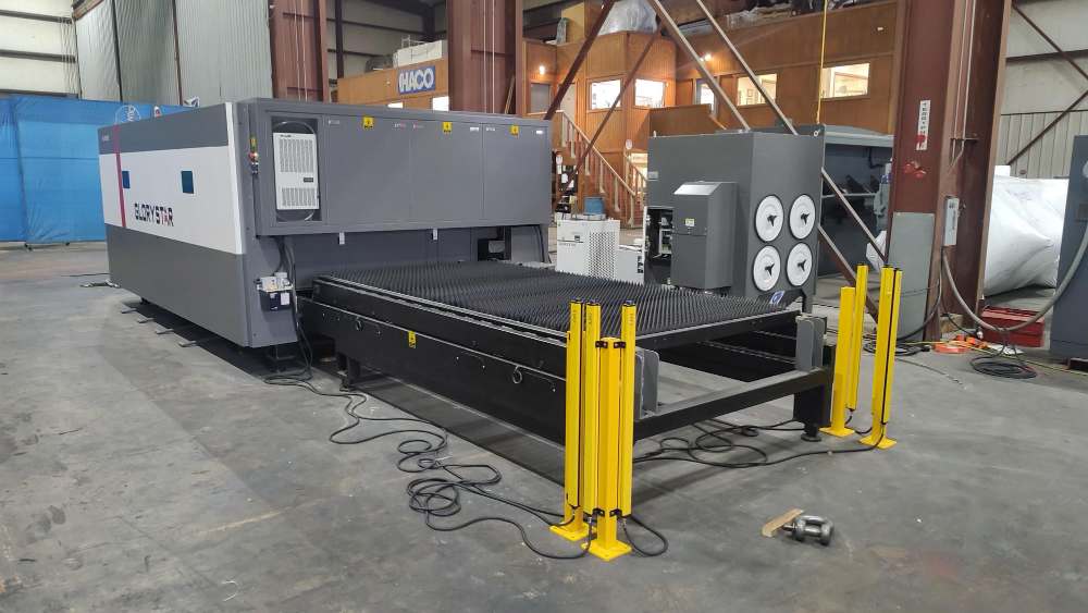 3000 Watt Glory Star GS-3015CE Fiber Laser Cutting Machine