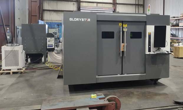 3000 Watt Glory Star GS-3015CE Fiber Laser Cutting Machine