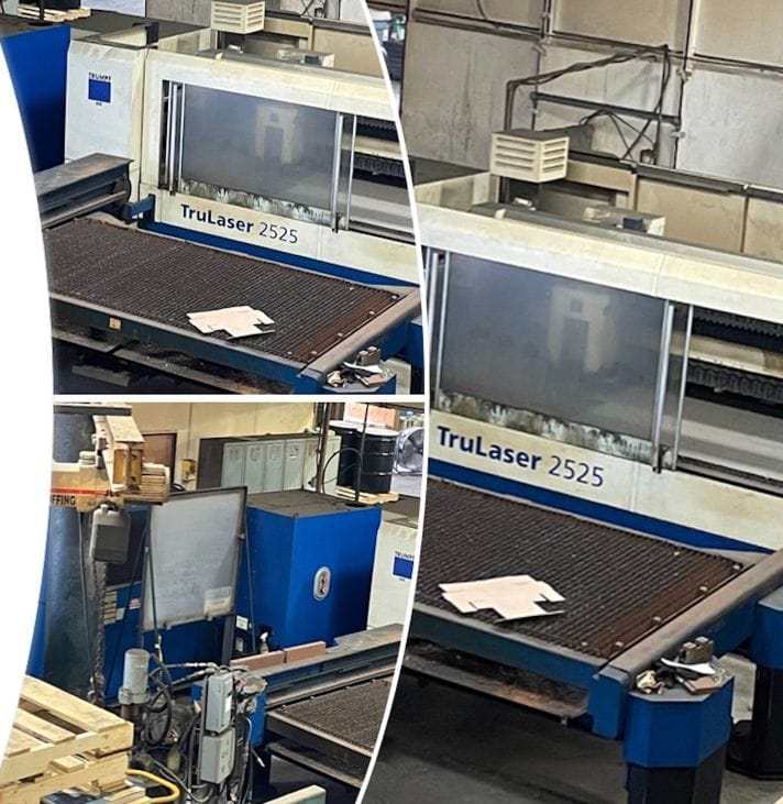 3200 Watt Trumpf Dual Table CO2 TruLaser 2525