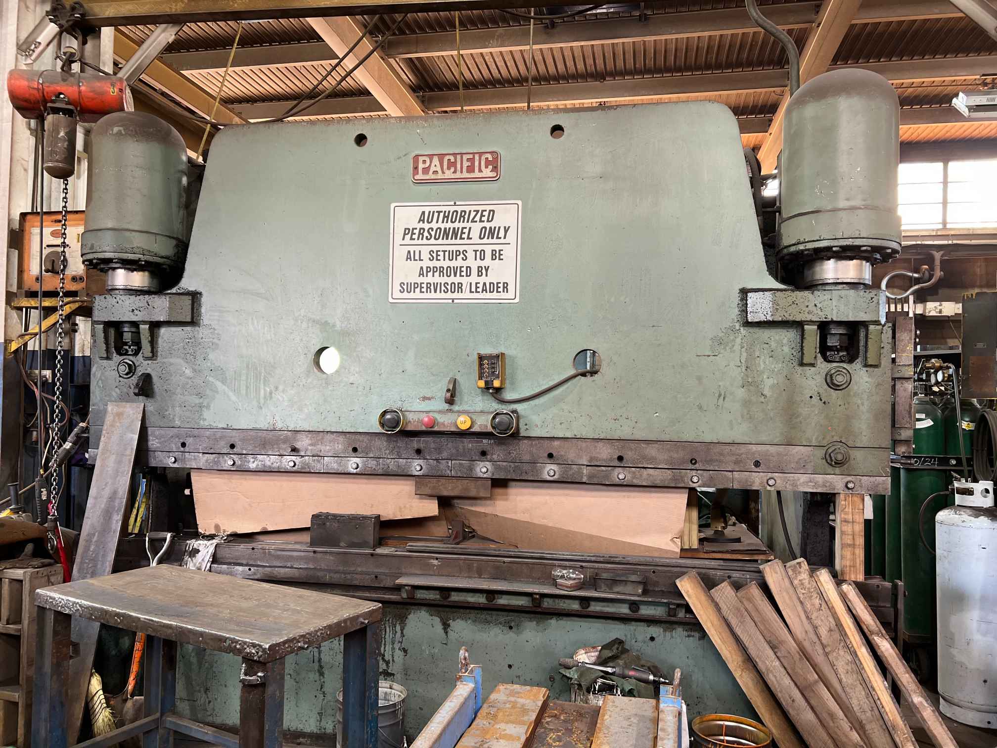 350 Ton x 12' Pacific K350-12 Hydraulic Press Brake