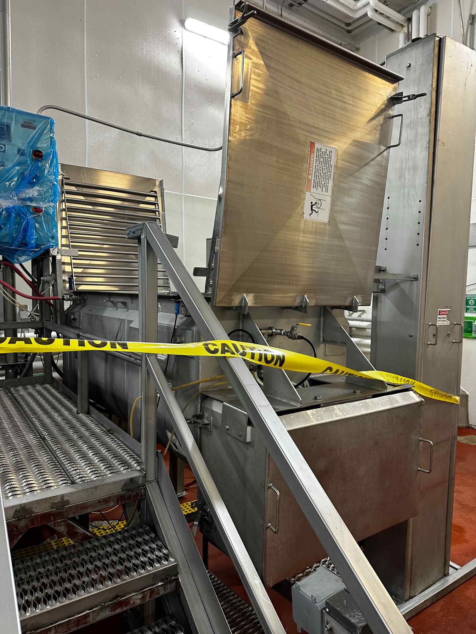 40 CF American Process PRB-40 Stainless Steel Ribbon Blender