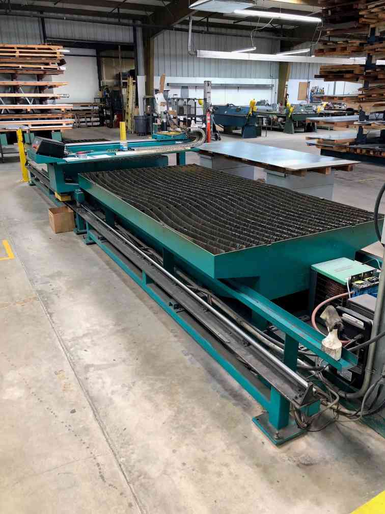 5' x 20' Lockformer Vulcan 2900 CNC Plasma Table