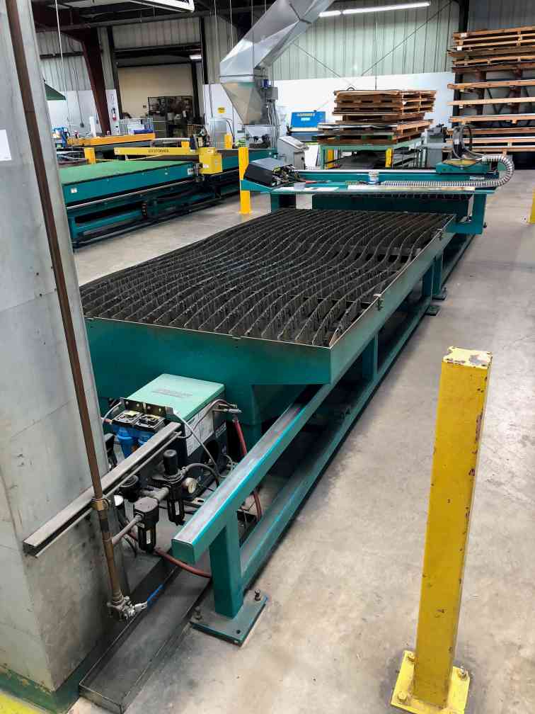 5' x 20' Lockformer Vulcan 2900 CNC Plasma Table