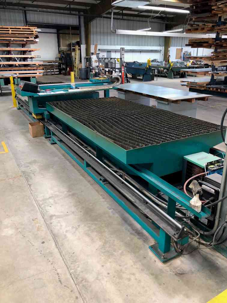 5' x 20' Lockformer Vulcan 2900 CNC Plasma Table