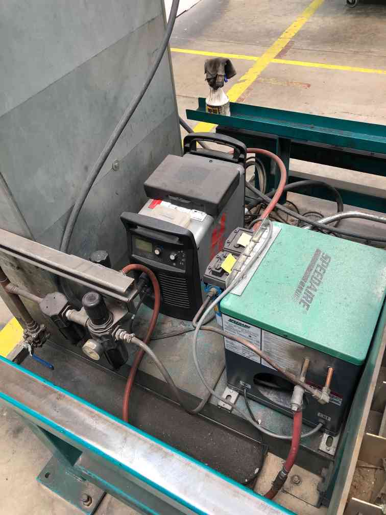5' x 20' Lockformer Vulcan 2900 CNC Plasma Table