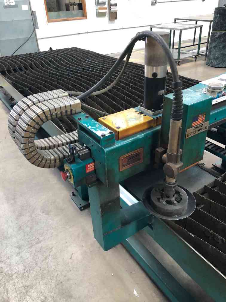 5' x 20' Lockformer Vulcan 2900 CNC Plasma Table
