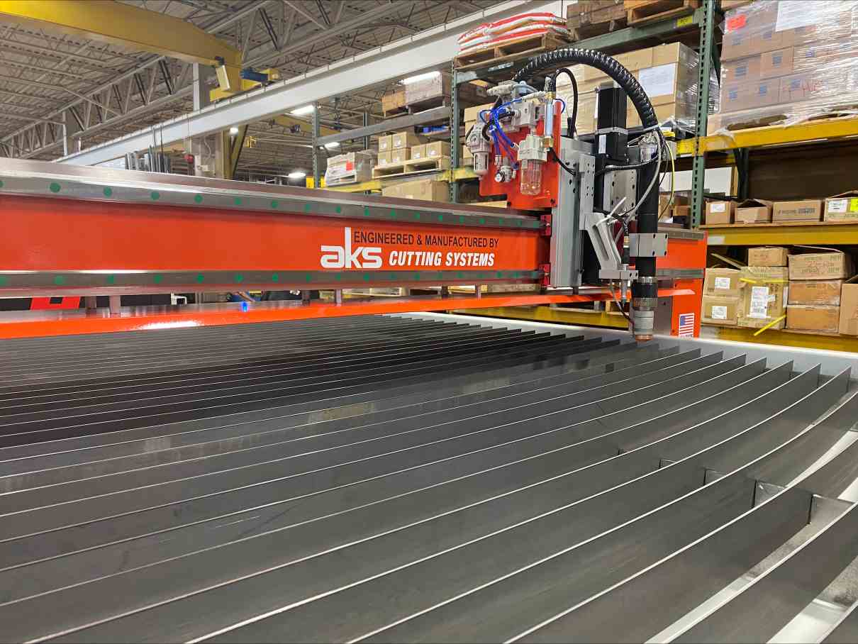 5'x10' AKS Plasmatic CNC Plasma Table, Hypertherm MaxPro 200
