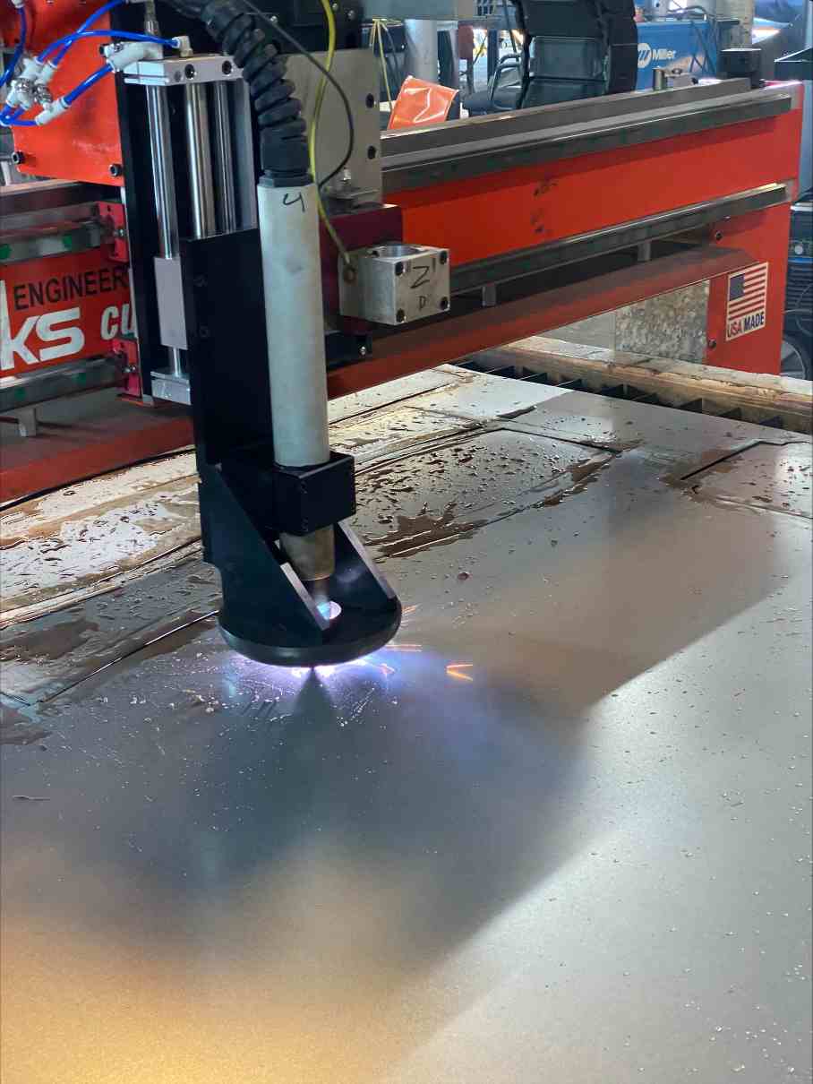 5'x10' AKS Plasmatic CNC Plasma Table, Hypertherm MaxPro 200