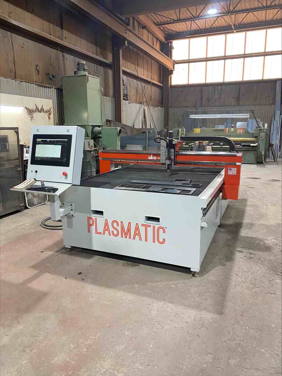 5'x10' AKS Plasmatic CNC Plasma Table, Hypertherm Powermax 125