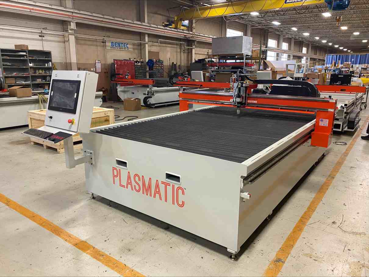 5'x10' AKS Plasmatic CNC Plasma Table, Hypertherm Powermax 125