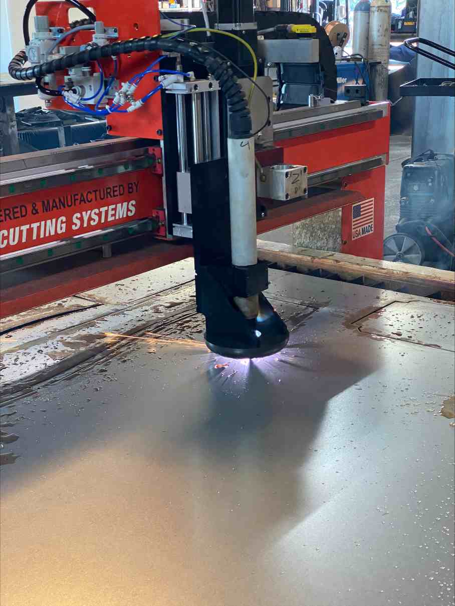 5'x10' AKS Plasmatic CNC Plasma Table, Hypertherm Powermax 125