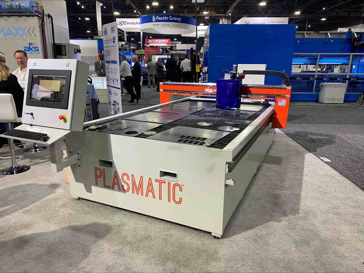 5'x10' AKS Plasmatic CNC Plasma Table, Hypertherm Powermax 85