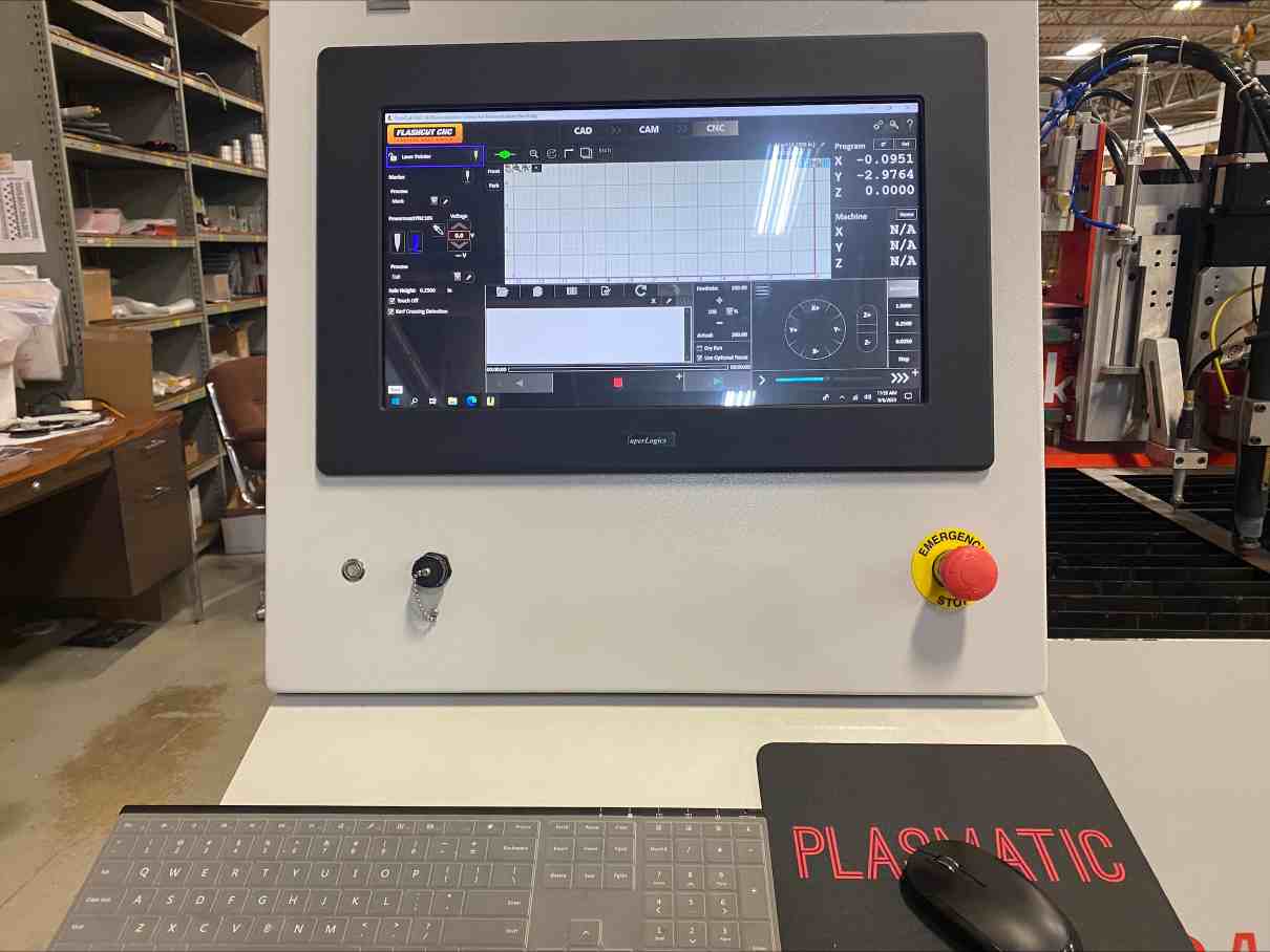 5'x10' AKS Plasmatic CNC Plasma Table, Hypertherm Powermax 85