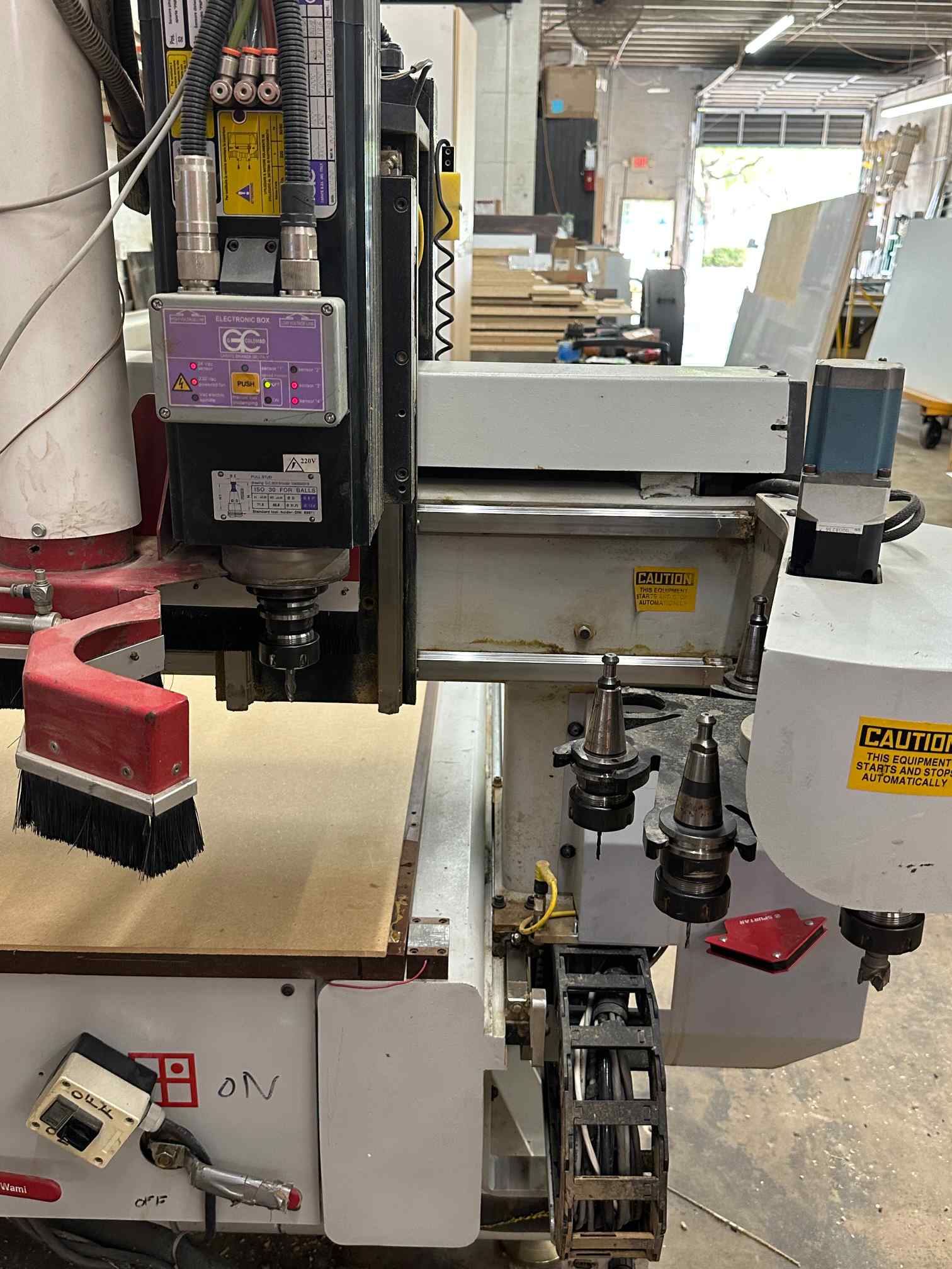 4' x 8' Multicam MG 103 Series CNC Router