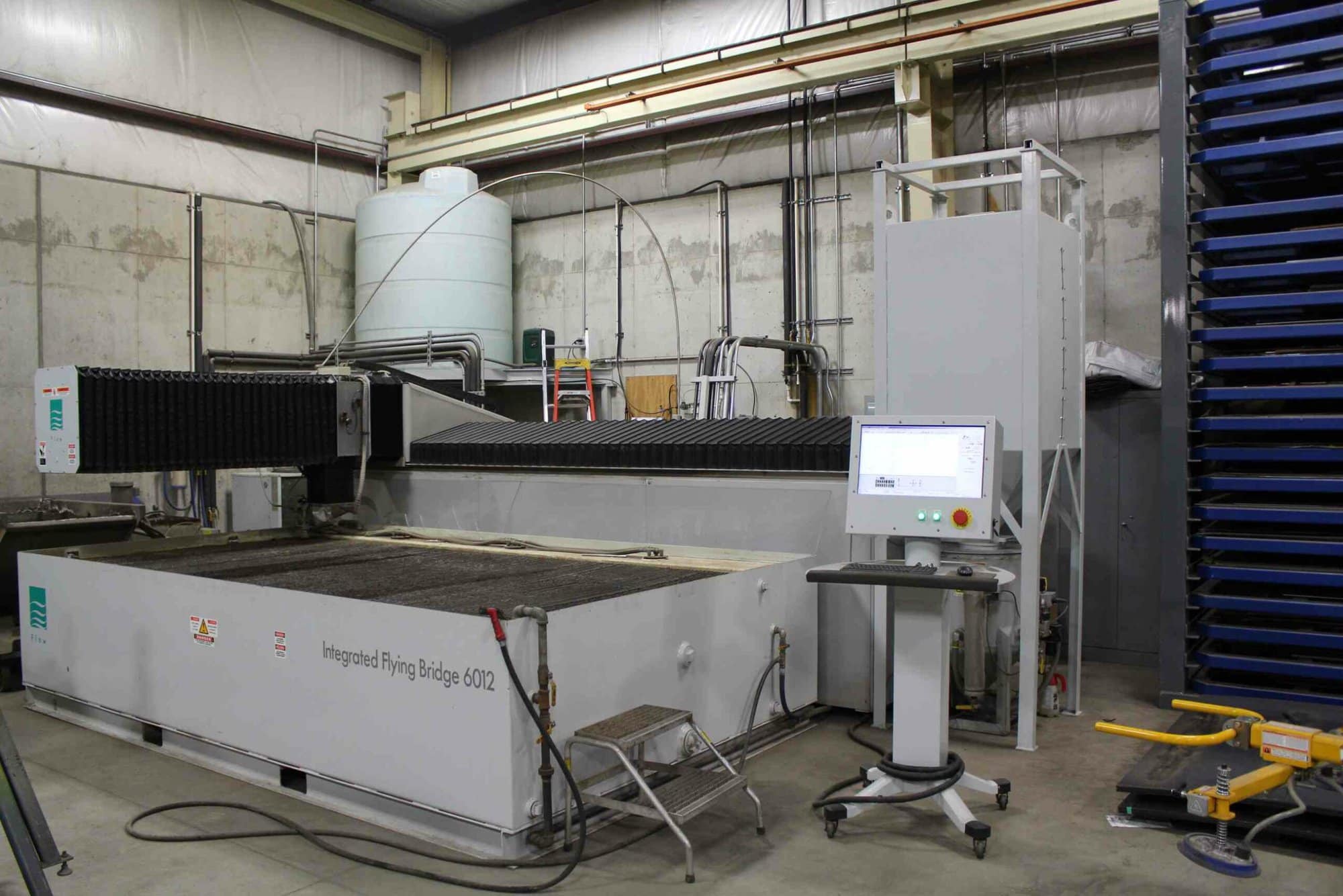 6' x 12' Flow IFB 6012 CNC Waterjet