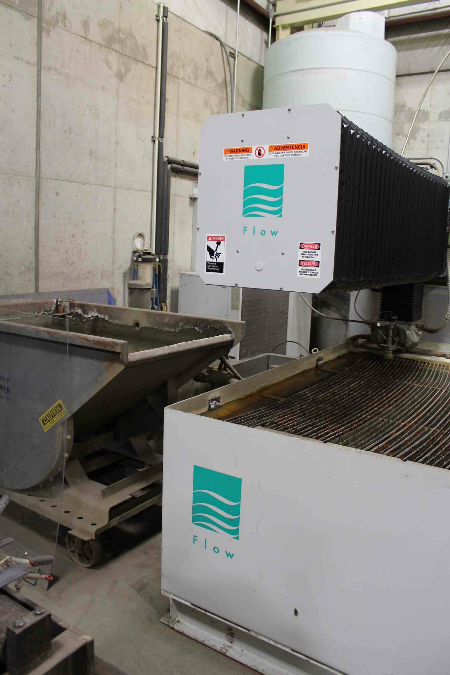 6' x 12' Flow IFB 6012 CNC Waterjet