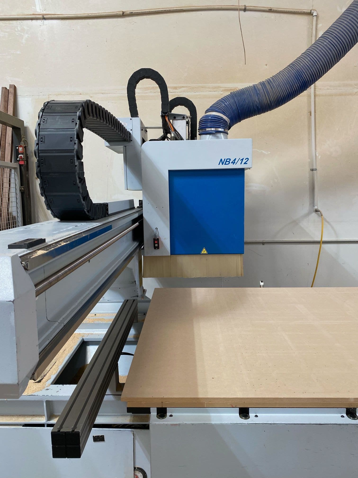 9' x 4' Weeke Optimat O KDF 540 2C CNC Router
