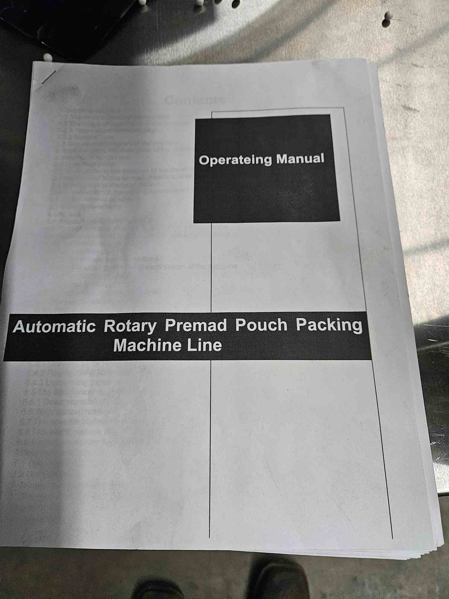 Automatic Rotary Pre-Made Pouch Filler