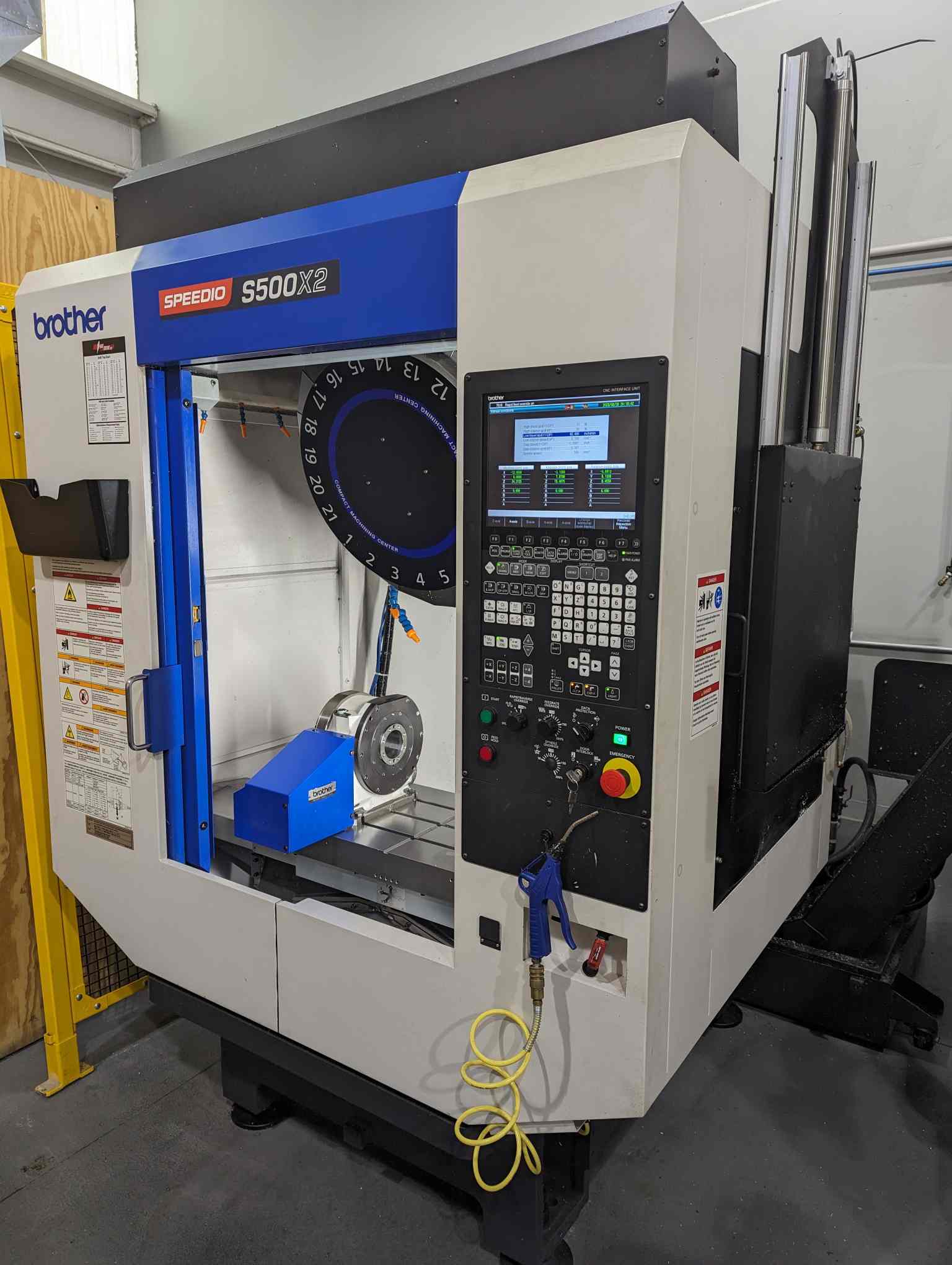 Brother Speedio S500X2 CNC VMC