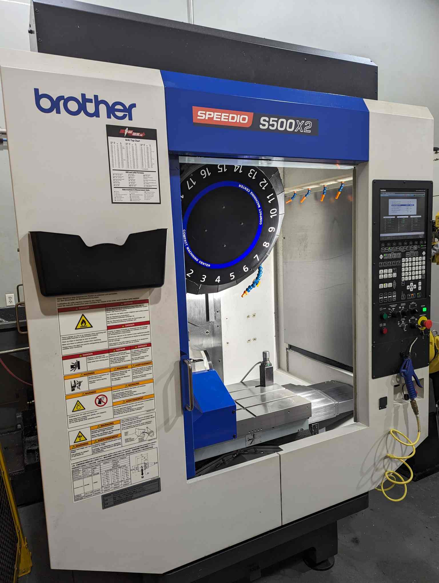 Brother Speedio S500X2 CNC VMC