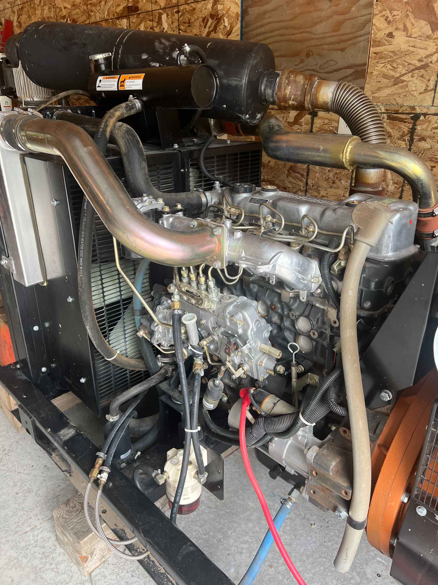 Generac Model 4627700100 80Kw Diesel Generator